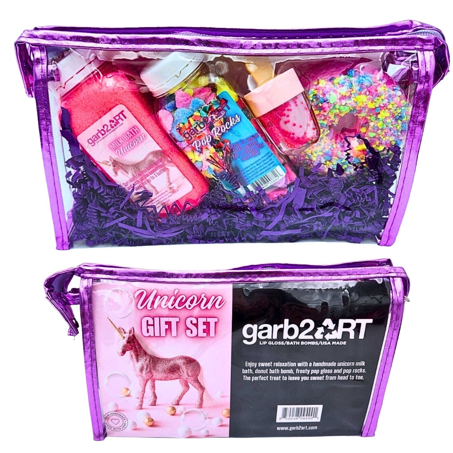 Fizz Gift Set | Unicorn Bath Bomb