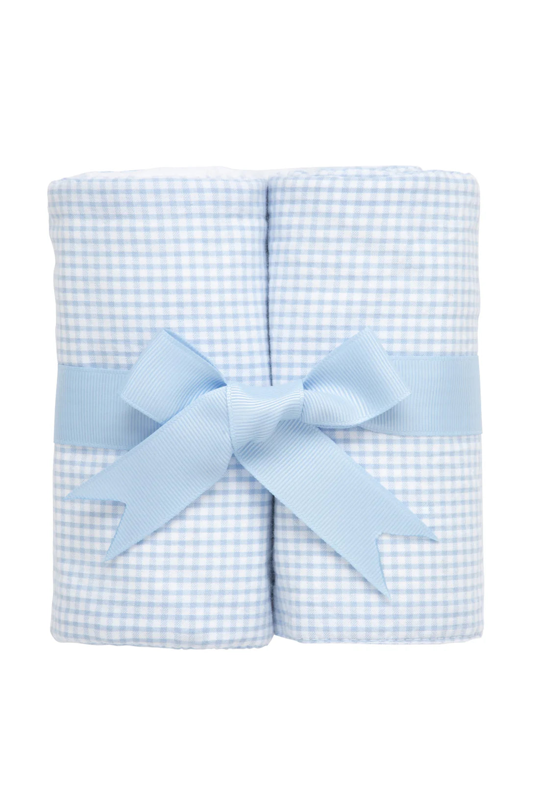 Small check Set of Two Burps, Blue