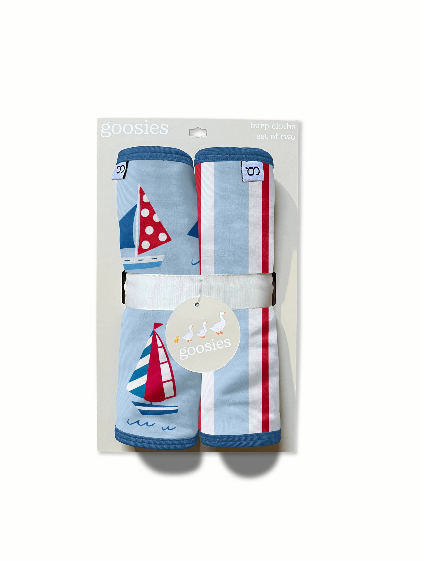 Sail Away (Patriotic) Burp Cloth Set
