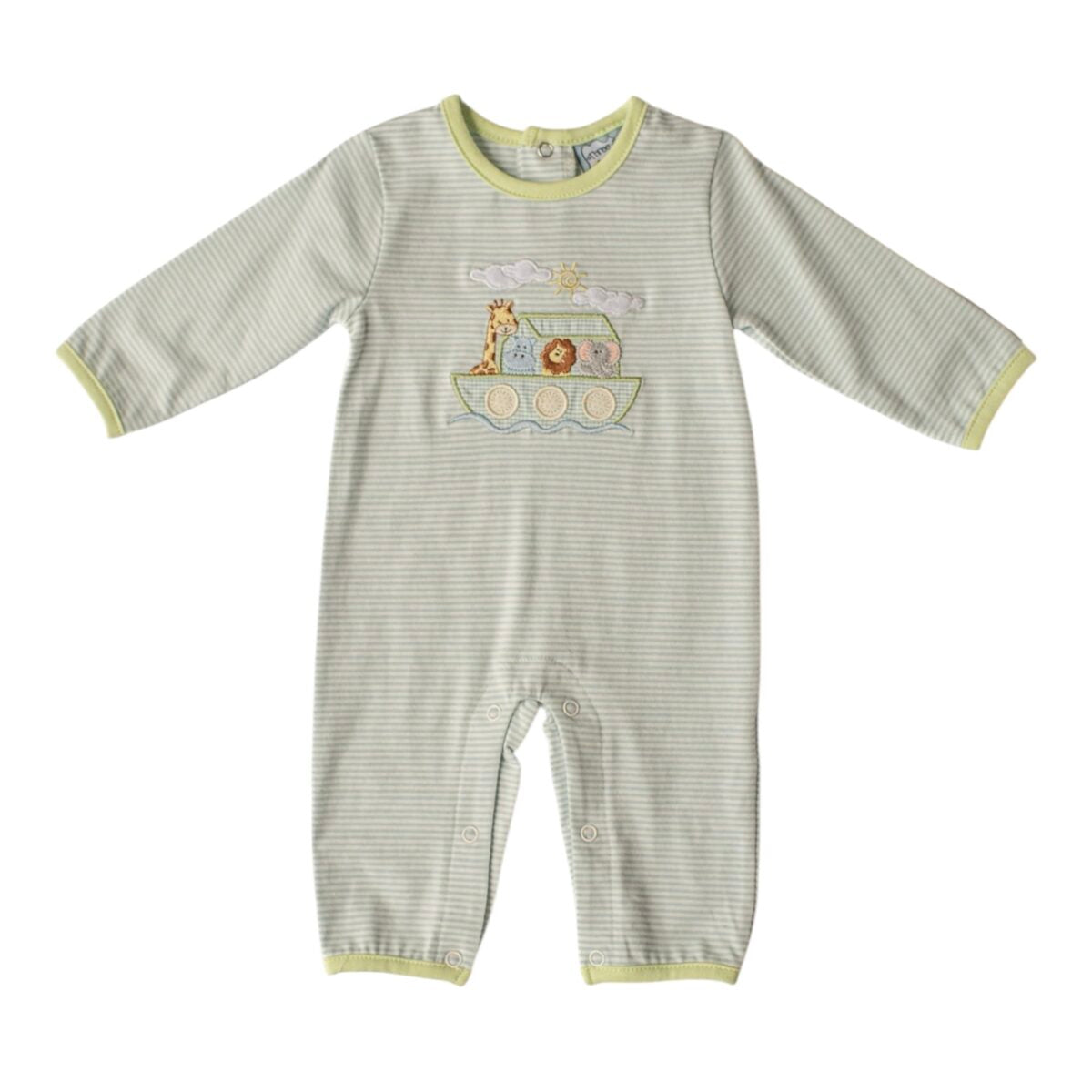 Noah’s ark boy romper