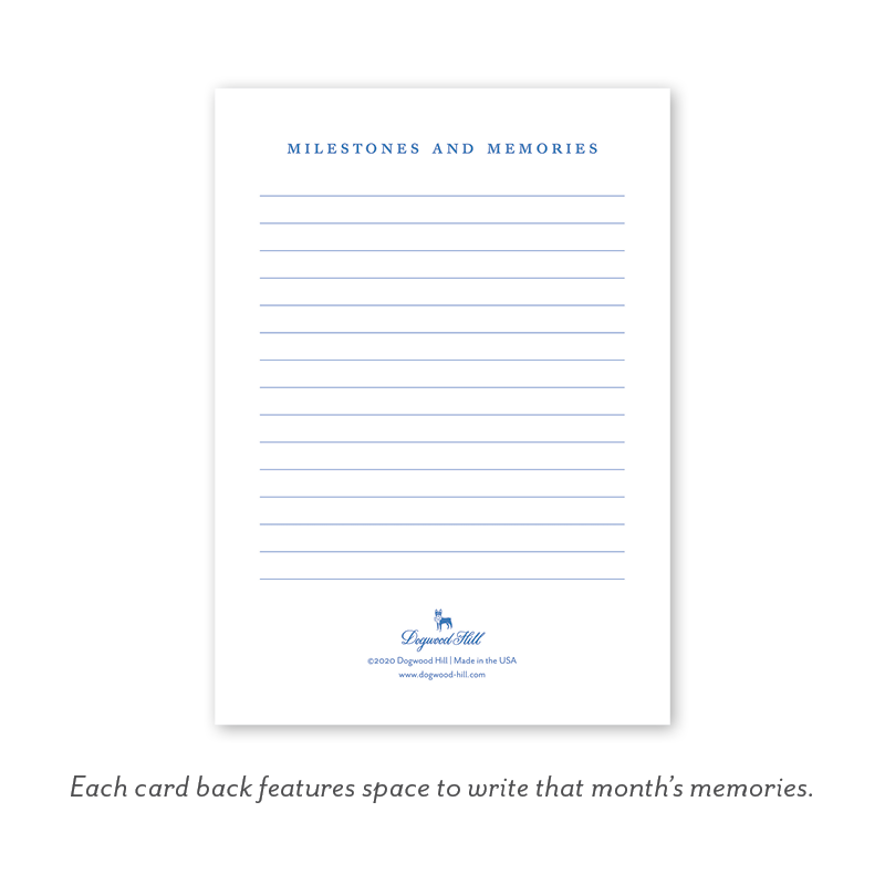 Snips and Snails Milestone Cards