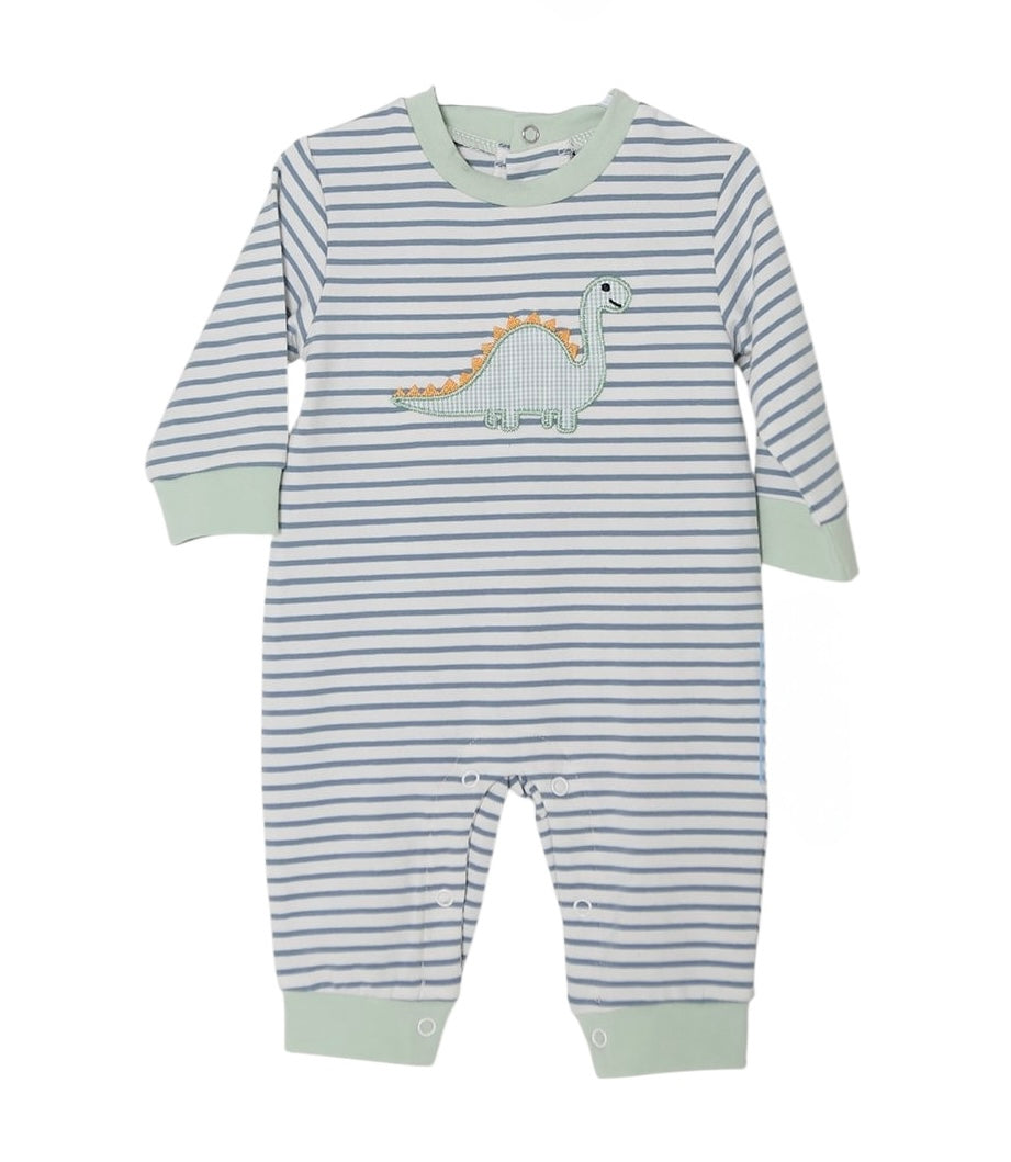 Dinosaur applique romper