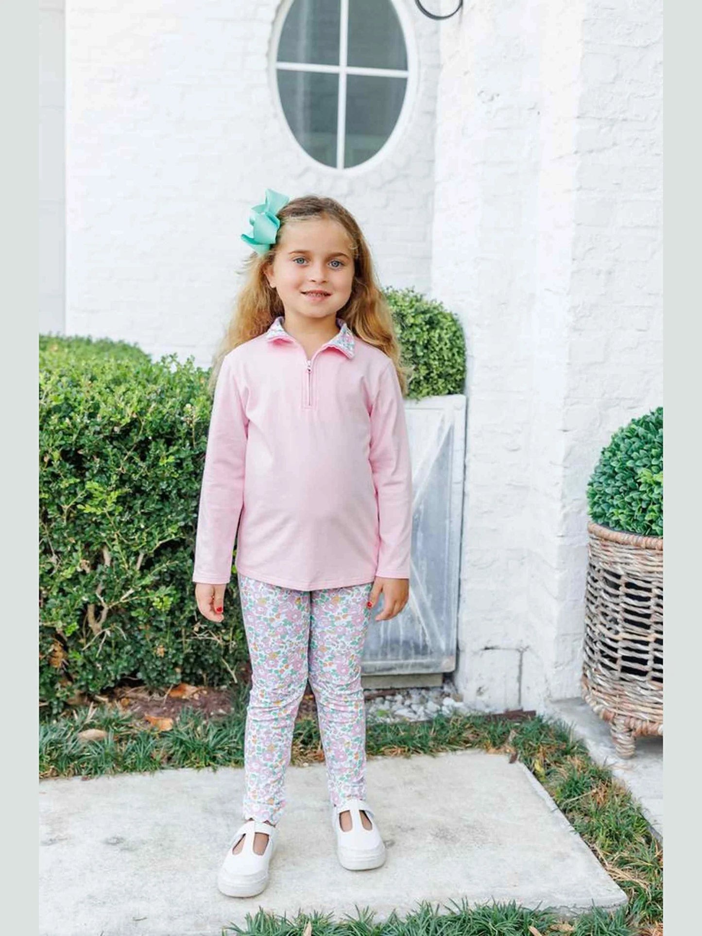 Autumn Blooms 1/4 Zip Pullover Set