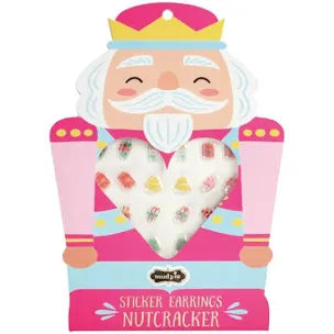 Nutcracker Stick-On Earring Set