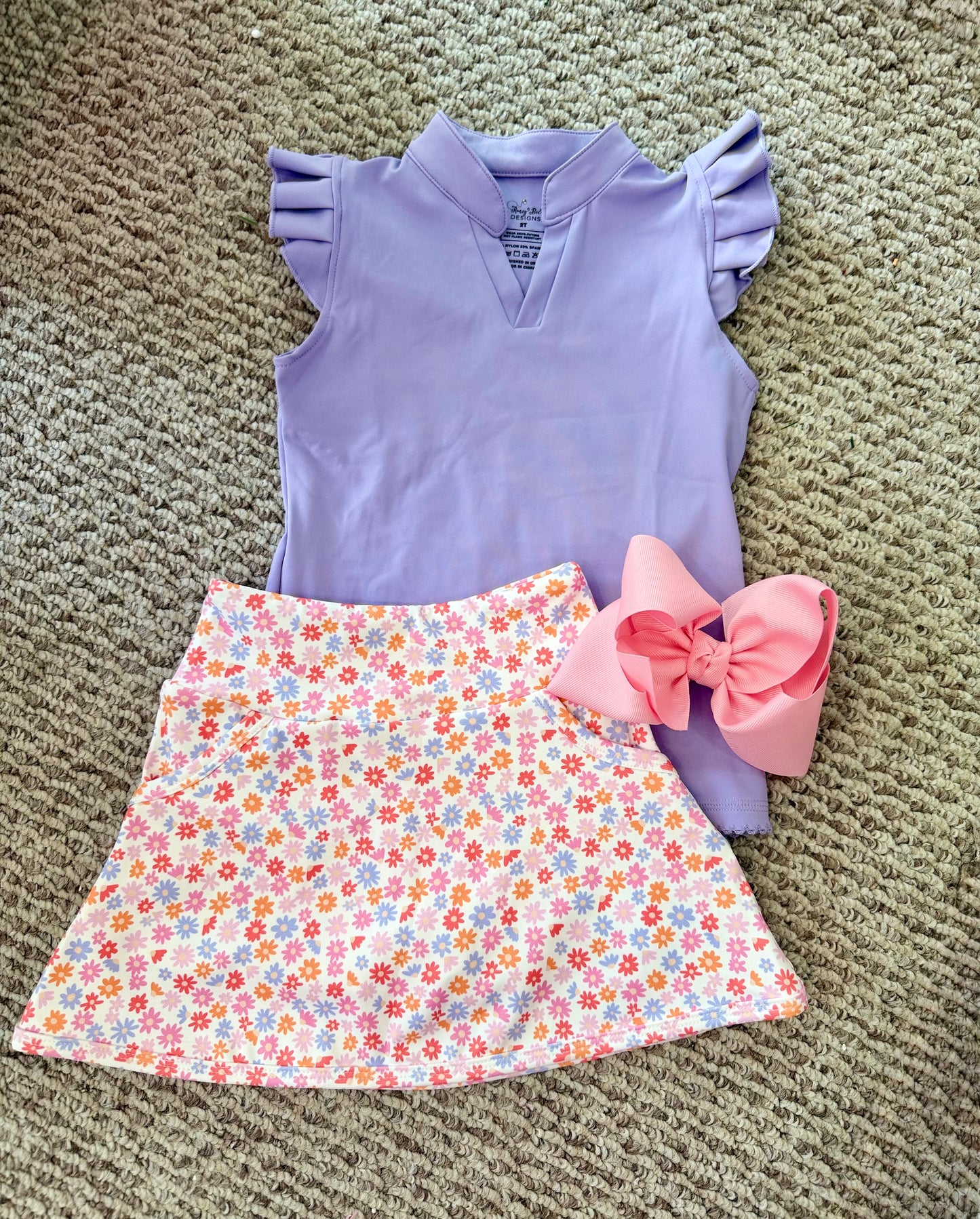 Lavender Skort set