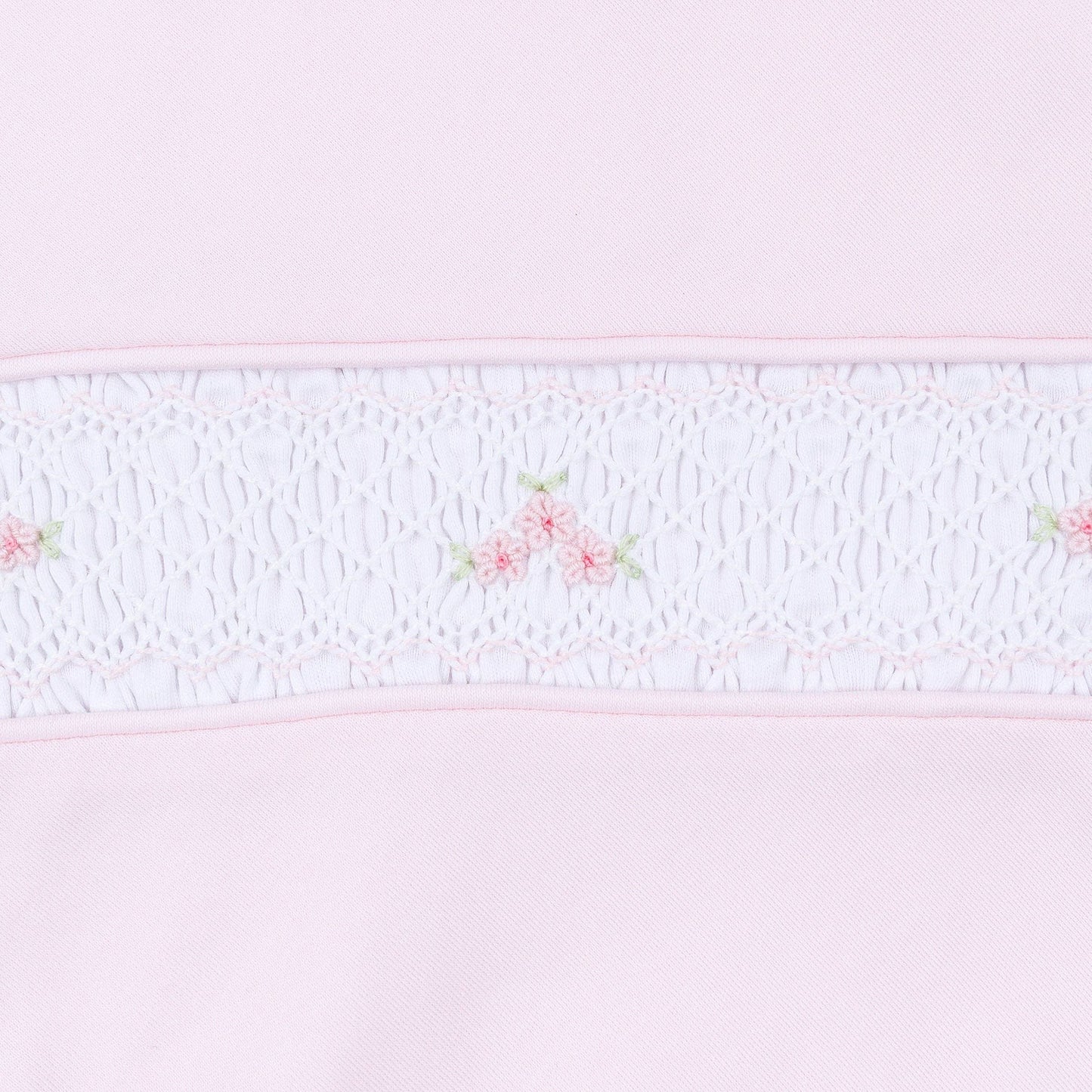 Willow's Classics Smocked Footie - Pink