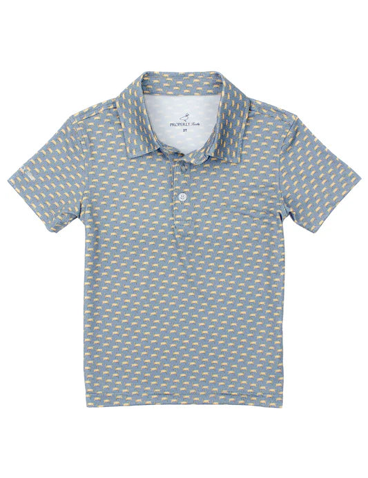 Boys Inlet Polo Up Dog