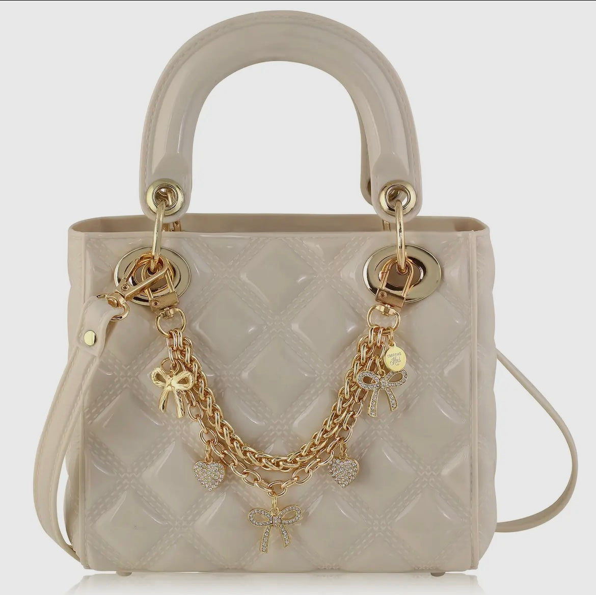 Pearl quilted jelly wrapped in bows