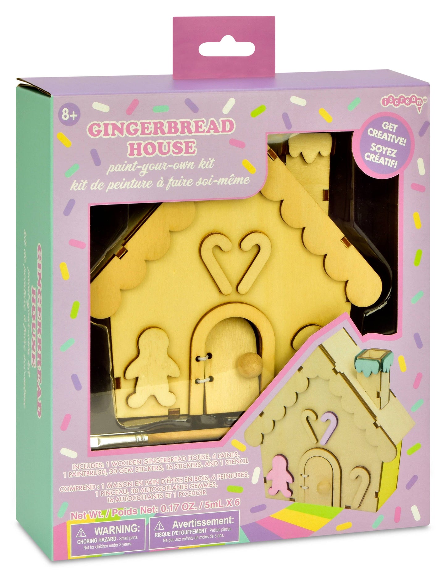 DECORATE YOUR GINGERBREAD HOUSE CRAFT KIT