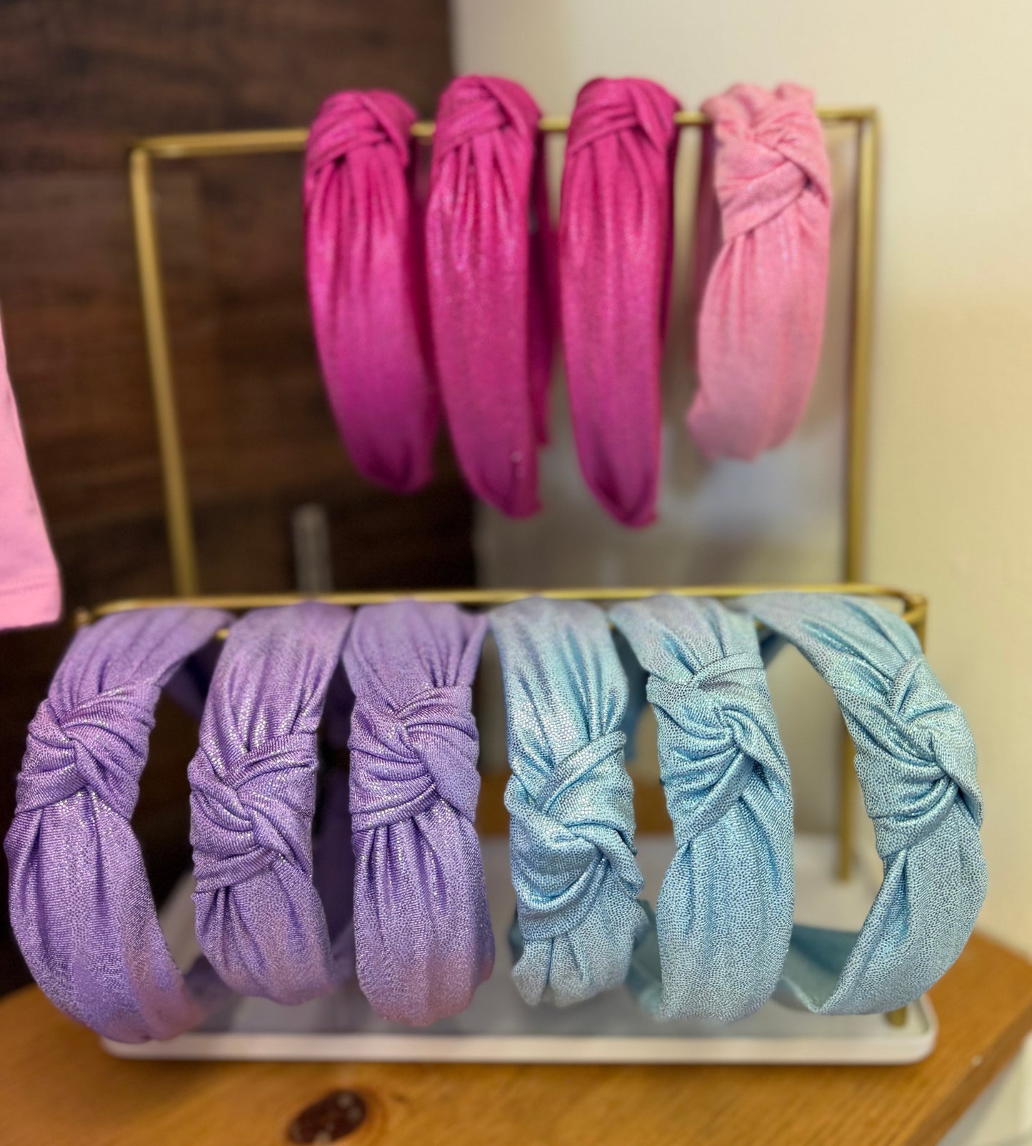 Shimmer headbands