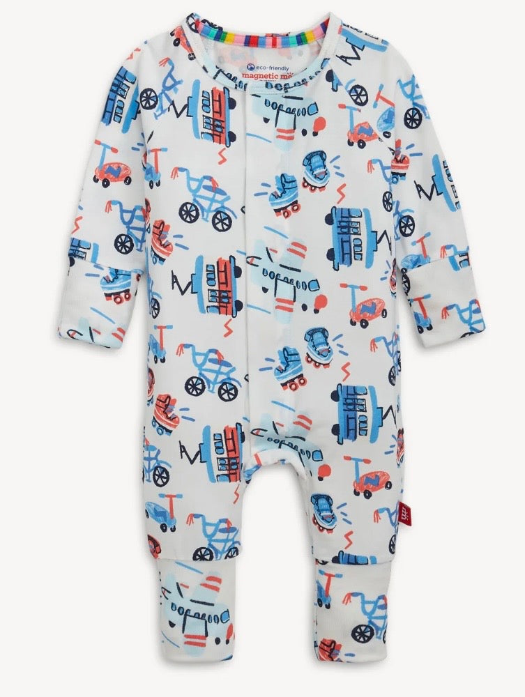 I Wheel Survive Modal Magnetic Coverall
