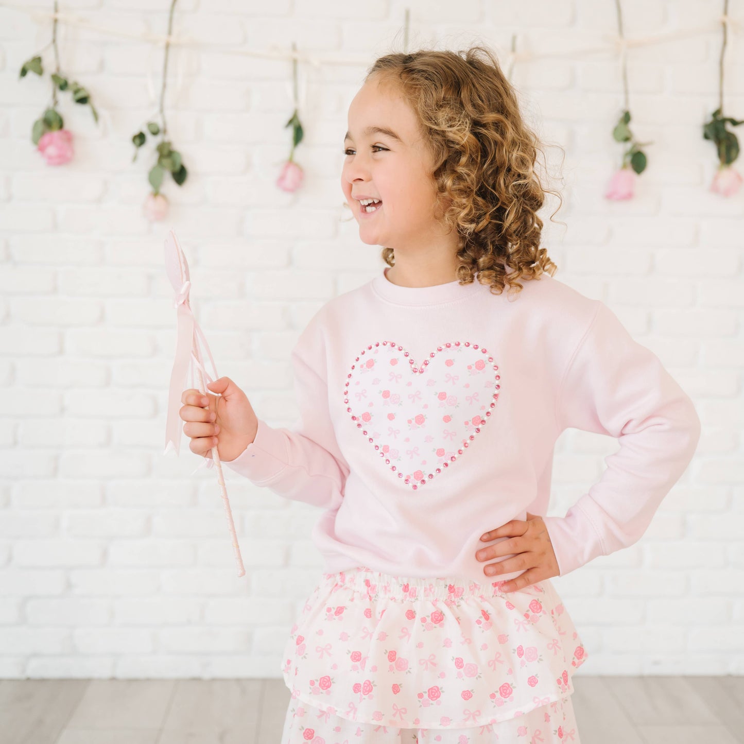 Dainty Rose Skort - Kids Boutique Clothing