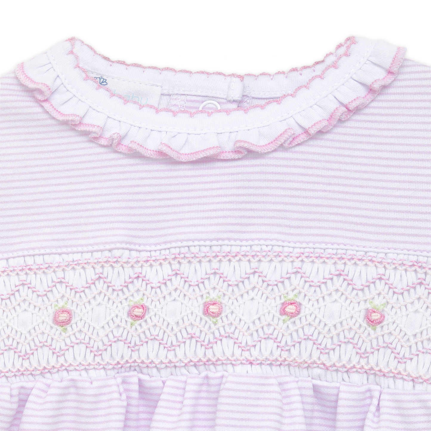Julia Smocked Bubble - Pink