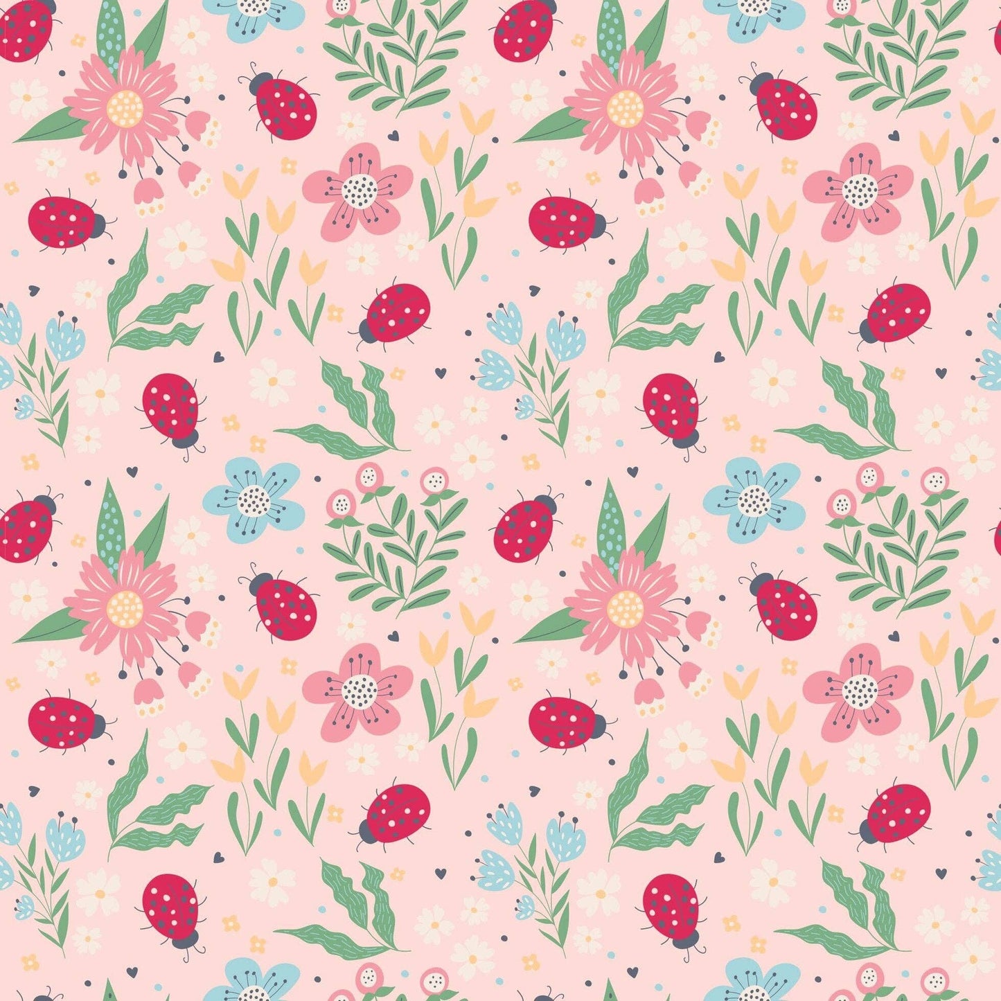 Summer PJ - Ladybug Garden