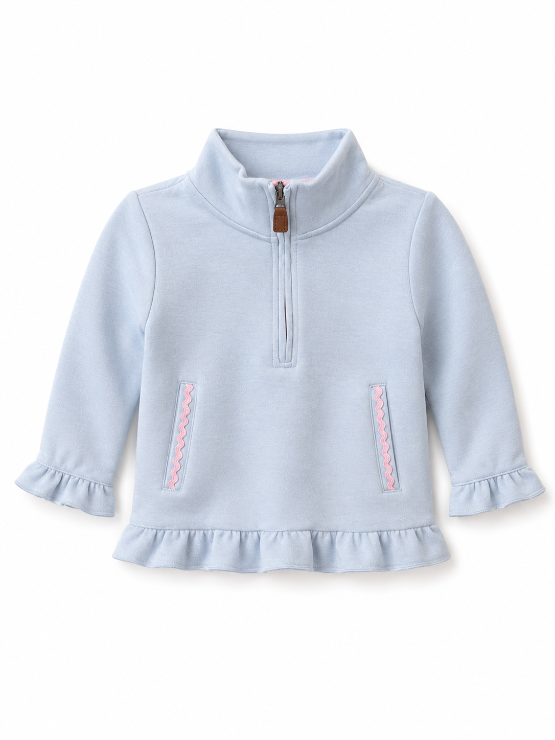 Norah 1/4 Zip Pullover-Blue