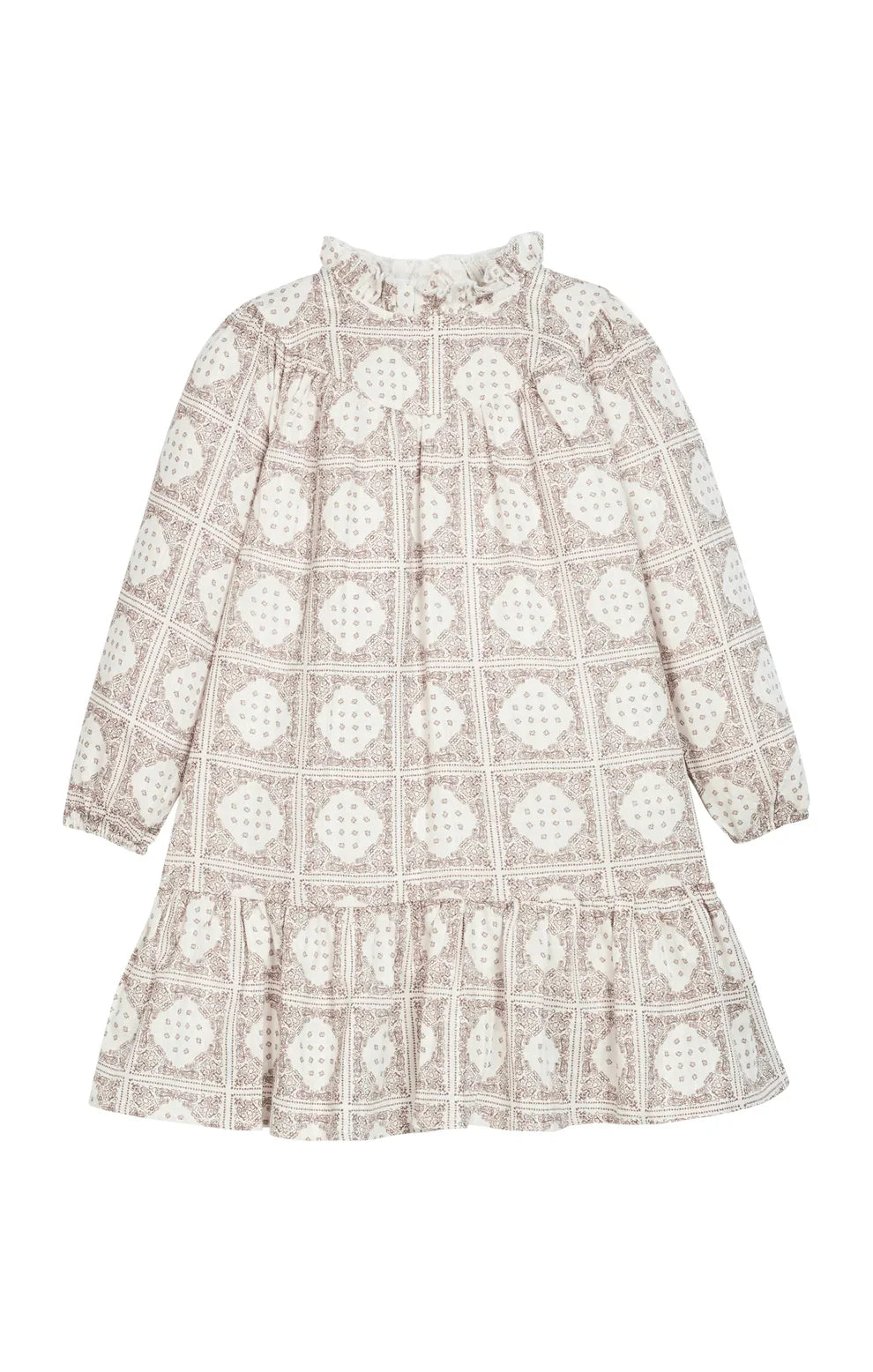Jody Dress Stone Patchwork