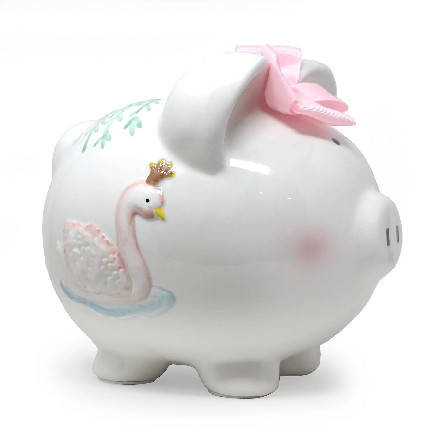 Serena the Swan Large Piggy Bank