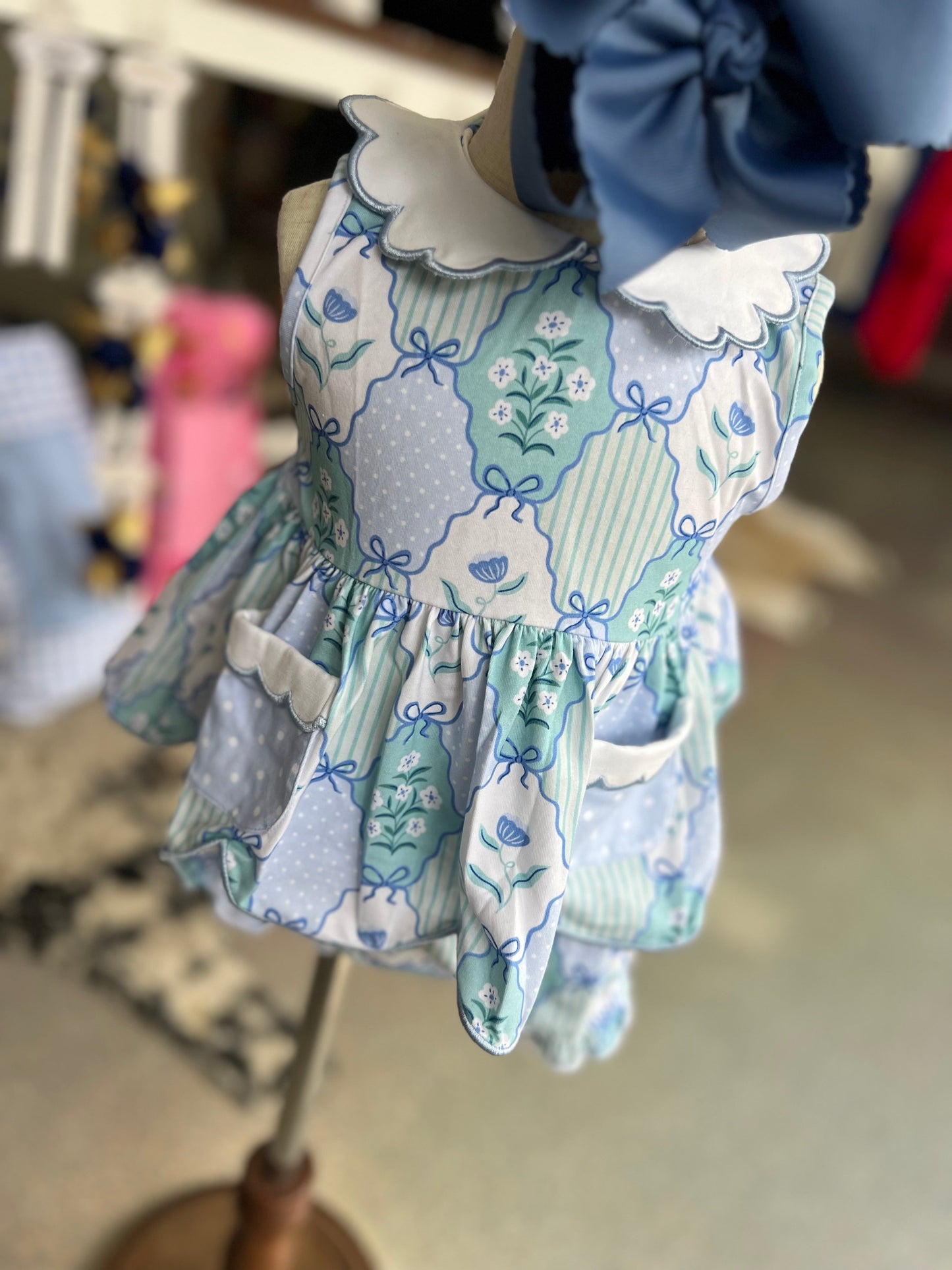 Patchwork bloomer set