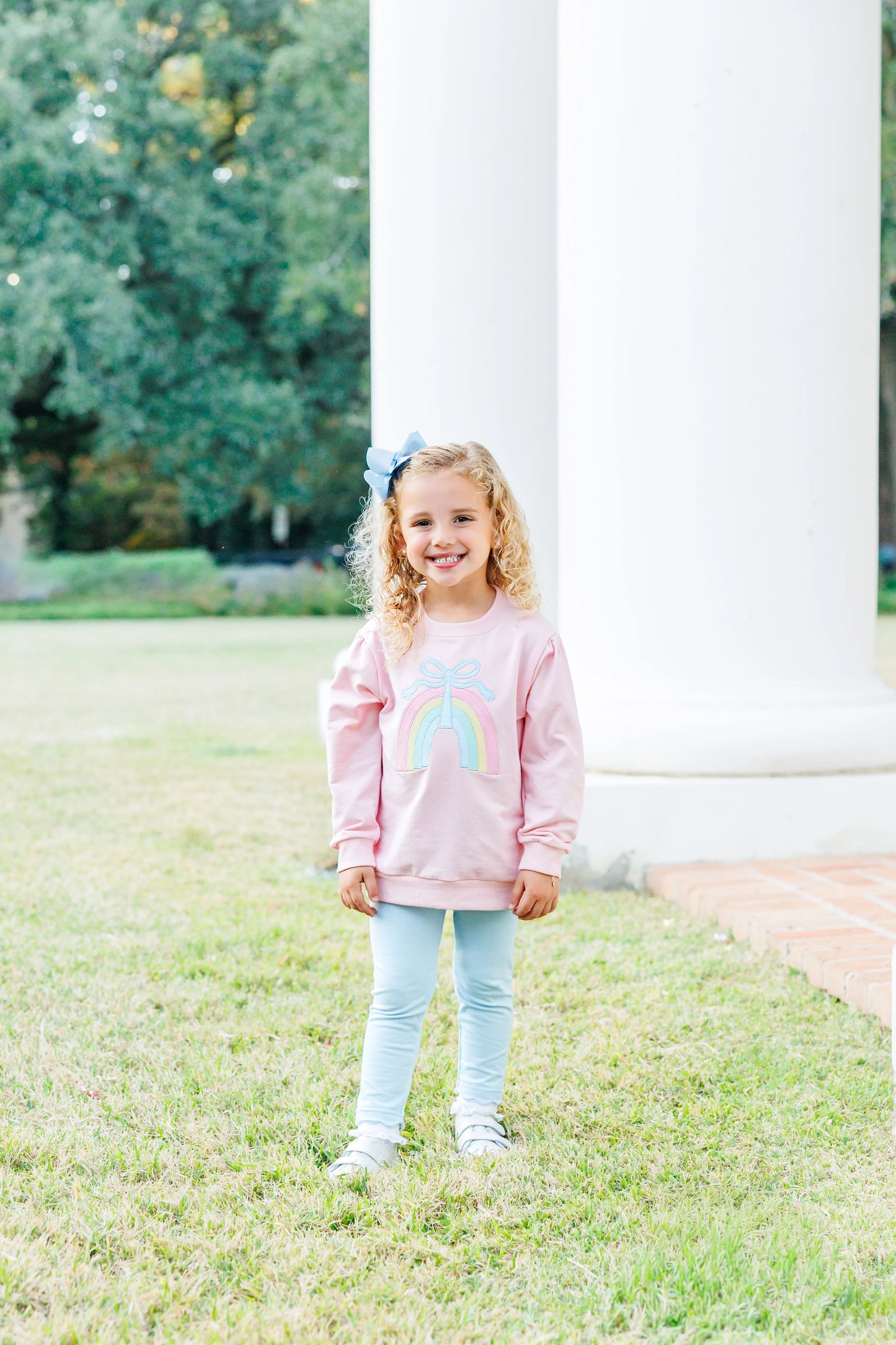 French Terry Pullover- Rainbow