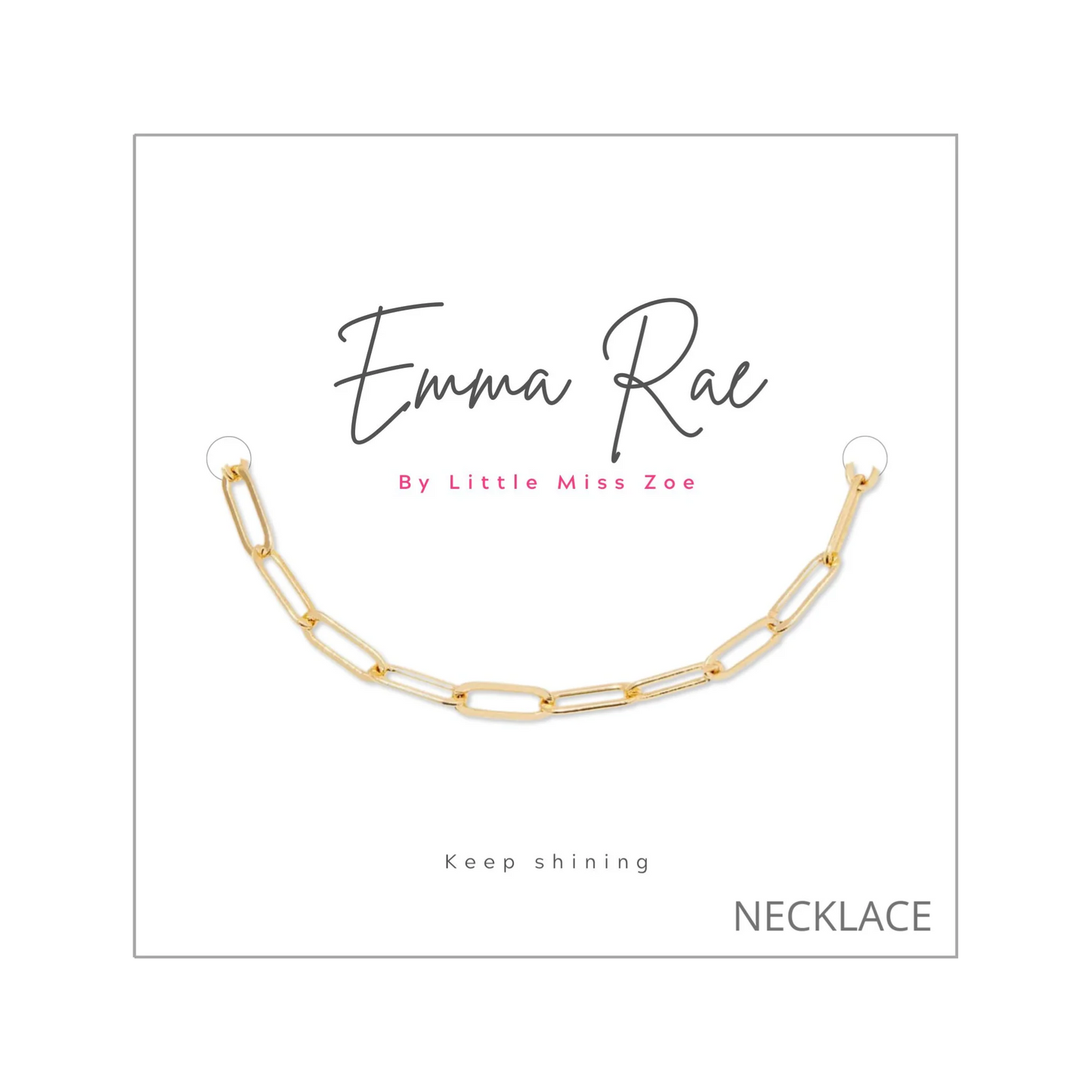 Charm necklace