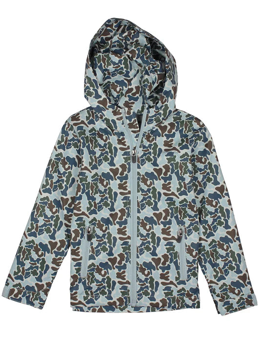 Boys Canopy Rain Jacket Terra Camo