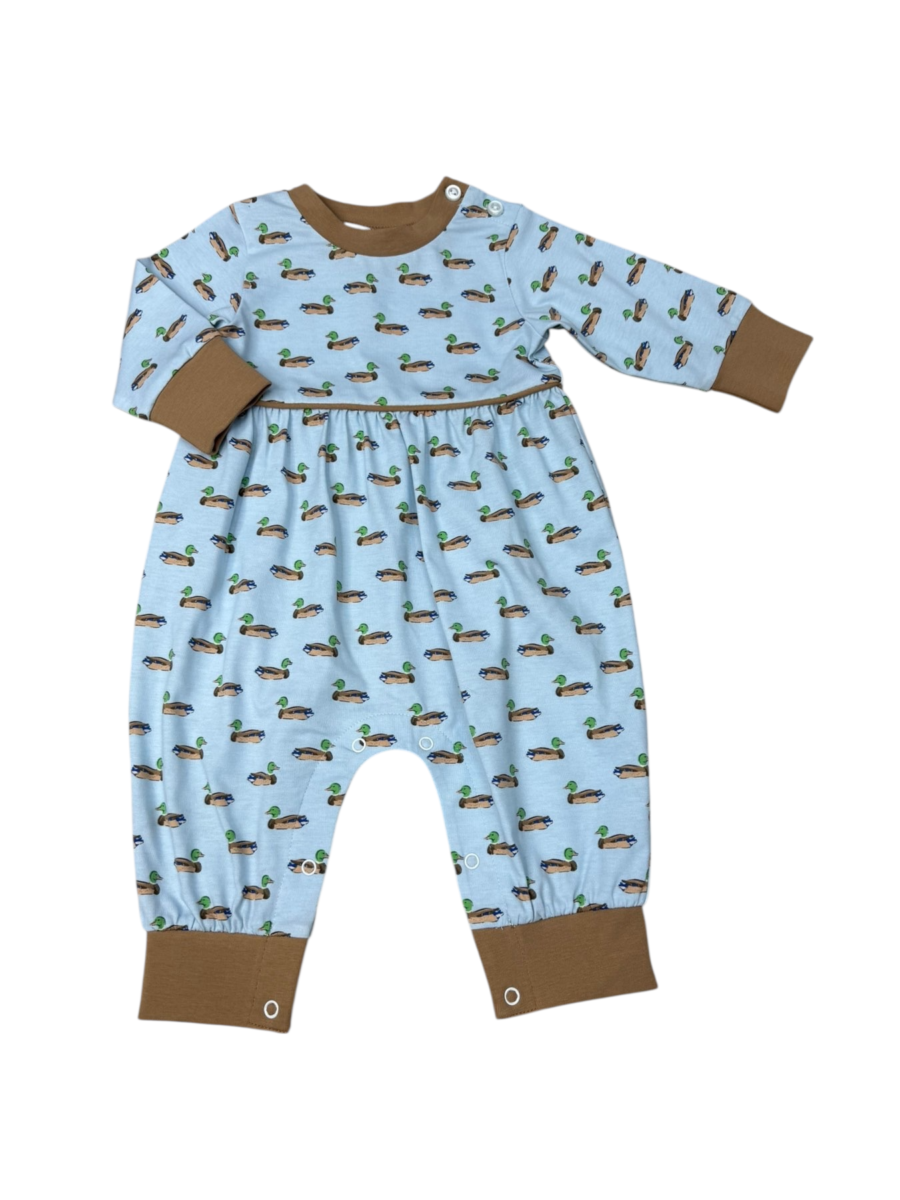 Mallard duck boys romper