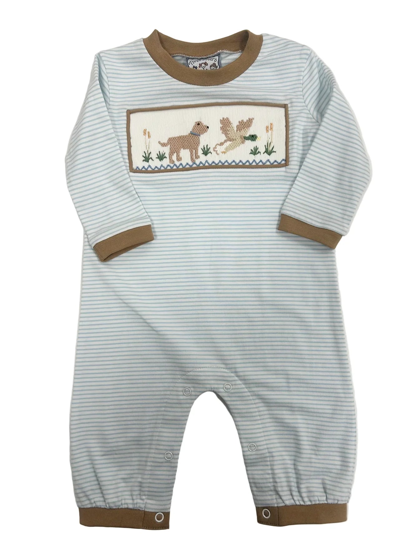 Duck Hunt Smocked Romper
