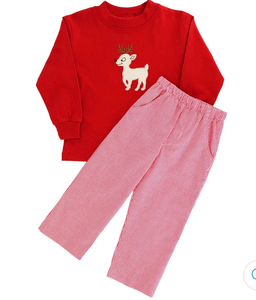 Reindeer games pant set
