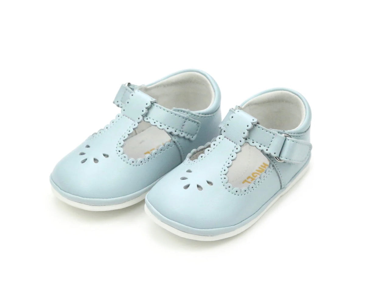 Dottie Scalloped T-Strap Mary Jane light blue (Baby)