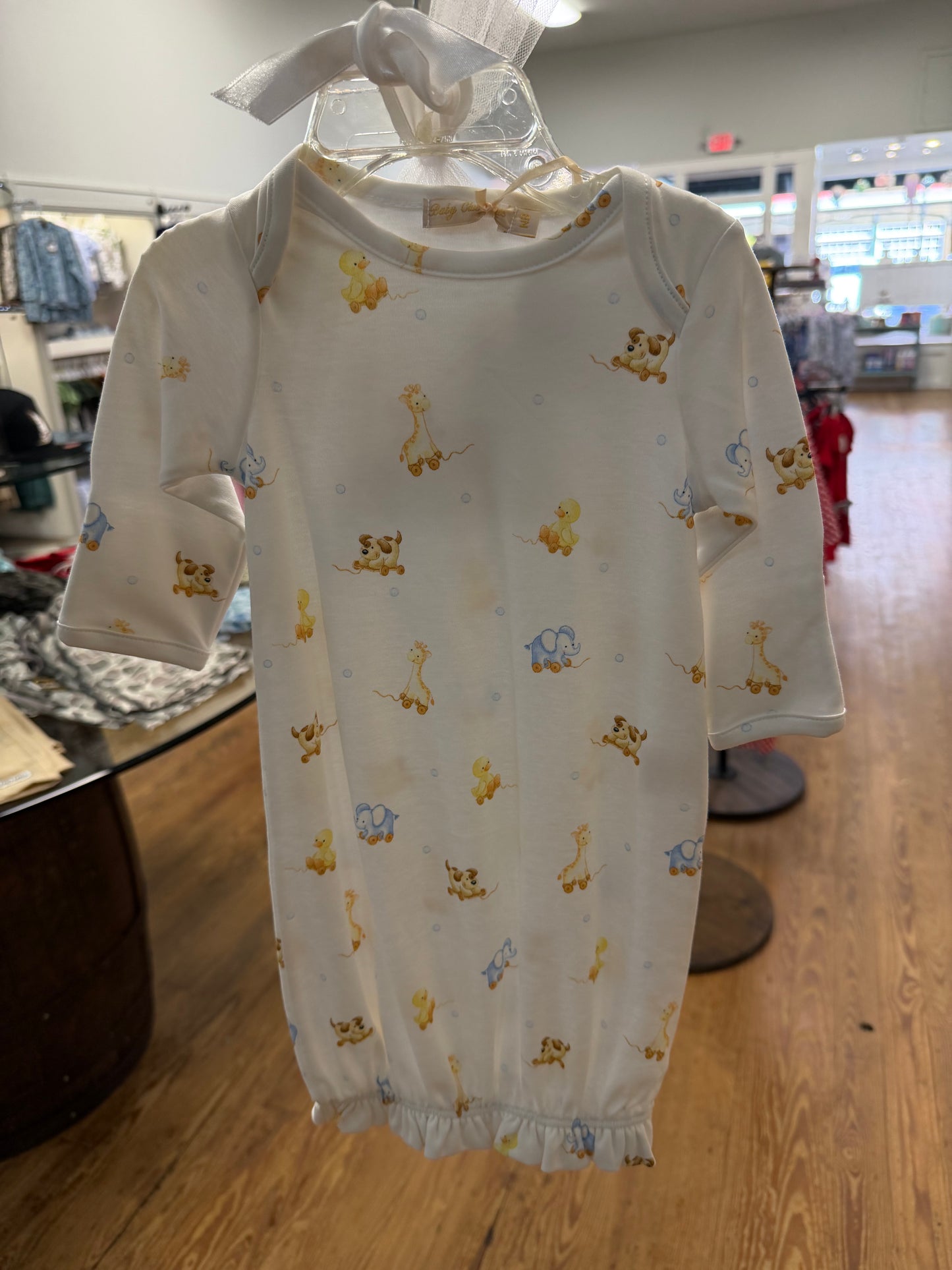 Sweet toys gown and hat set