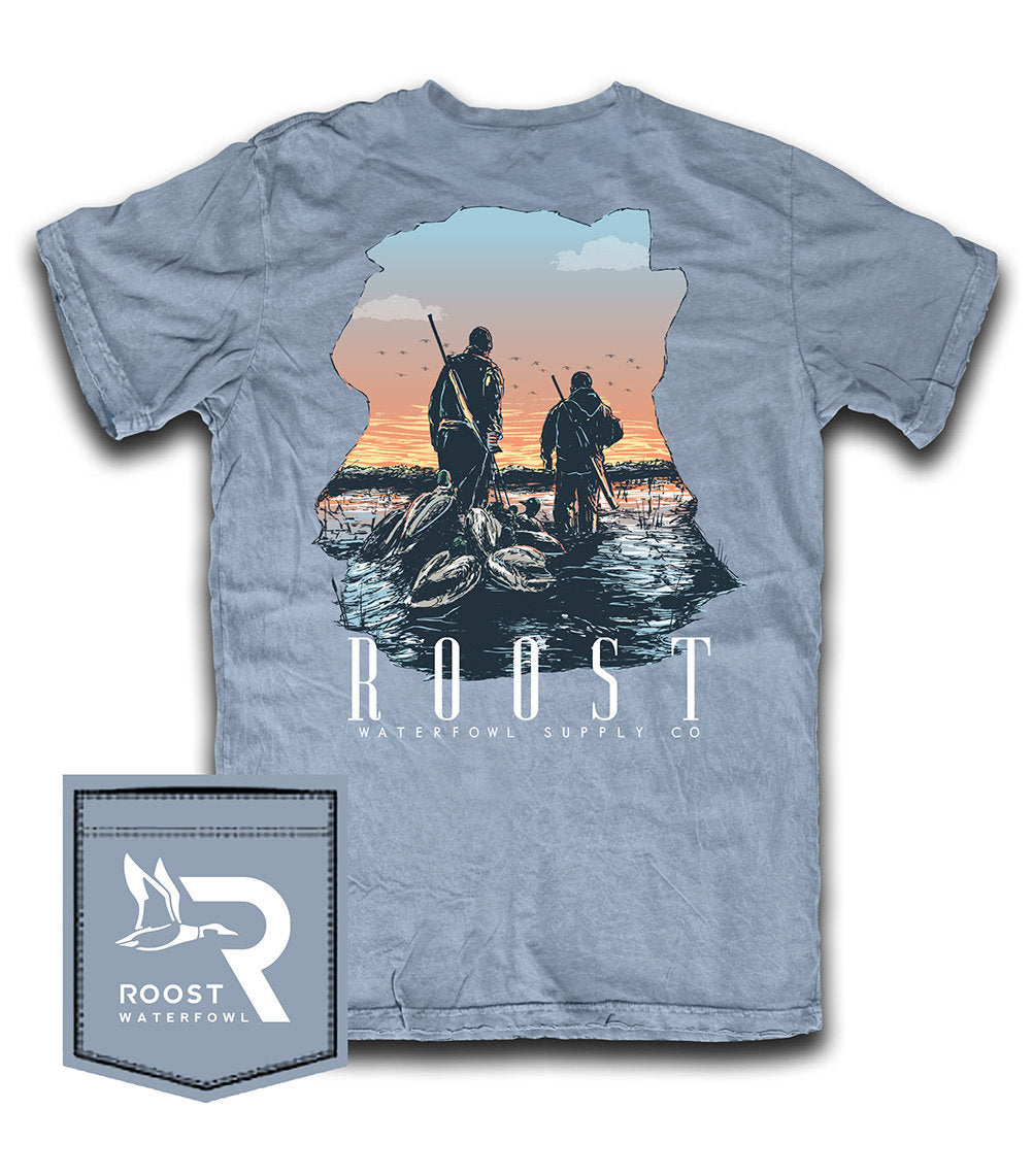 Roost morning shift tee