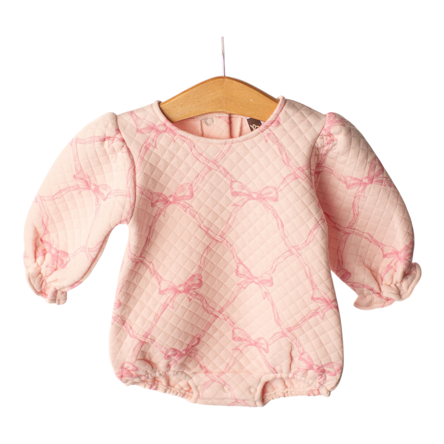 Dainty Bows Quilted bubble