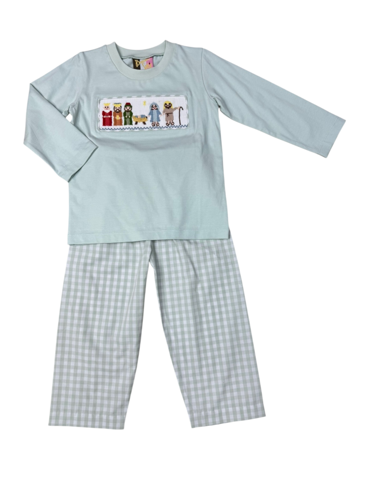 Nativity Smocked Boy Set