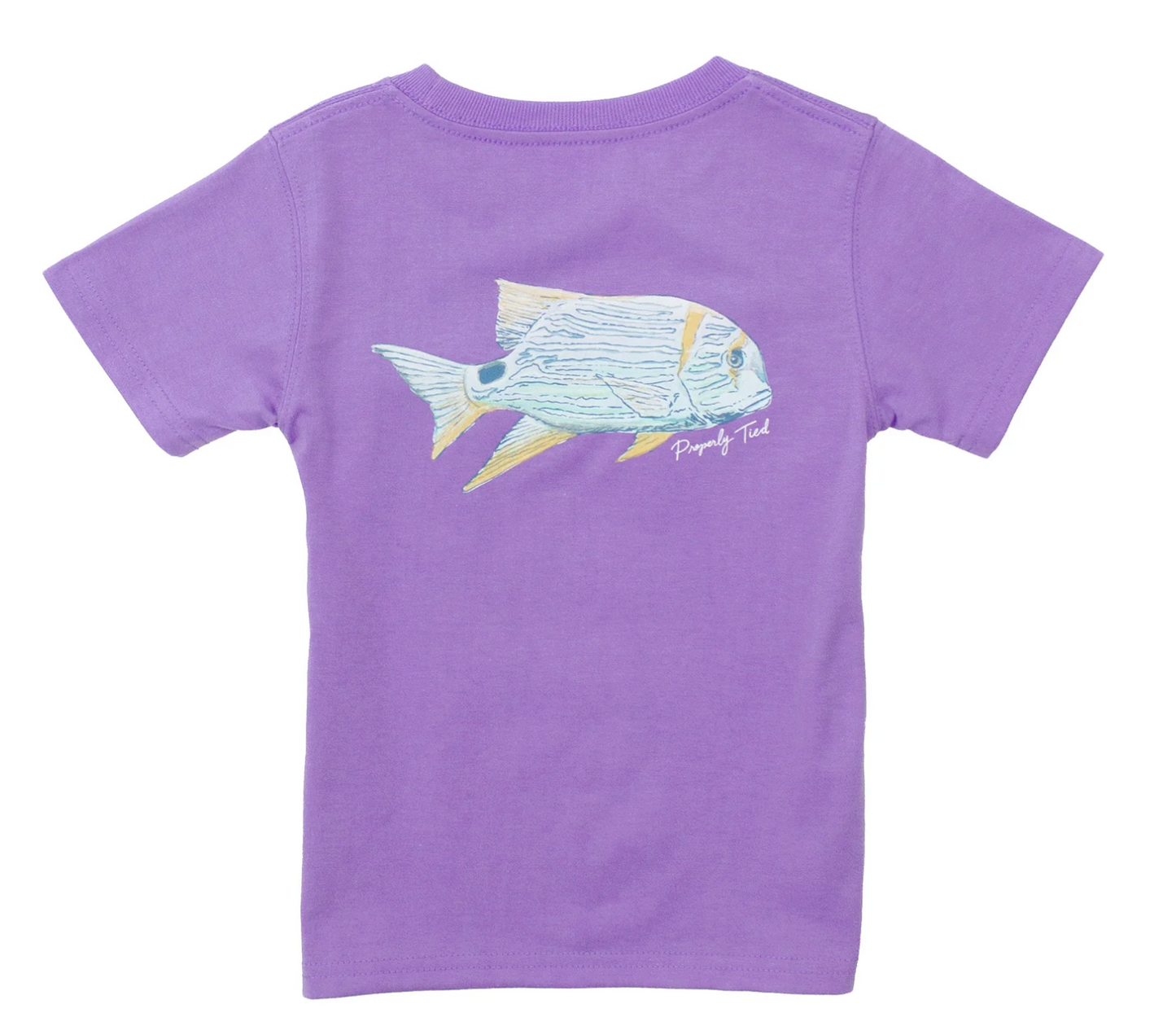 Girls Tropical fish light purple