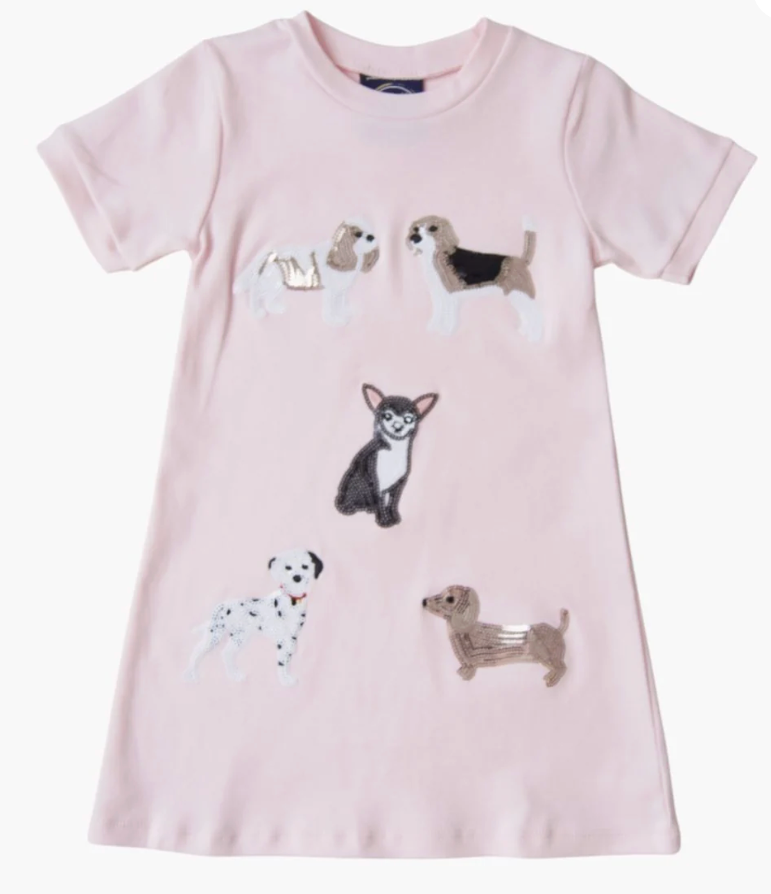 puppy sparkle dress