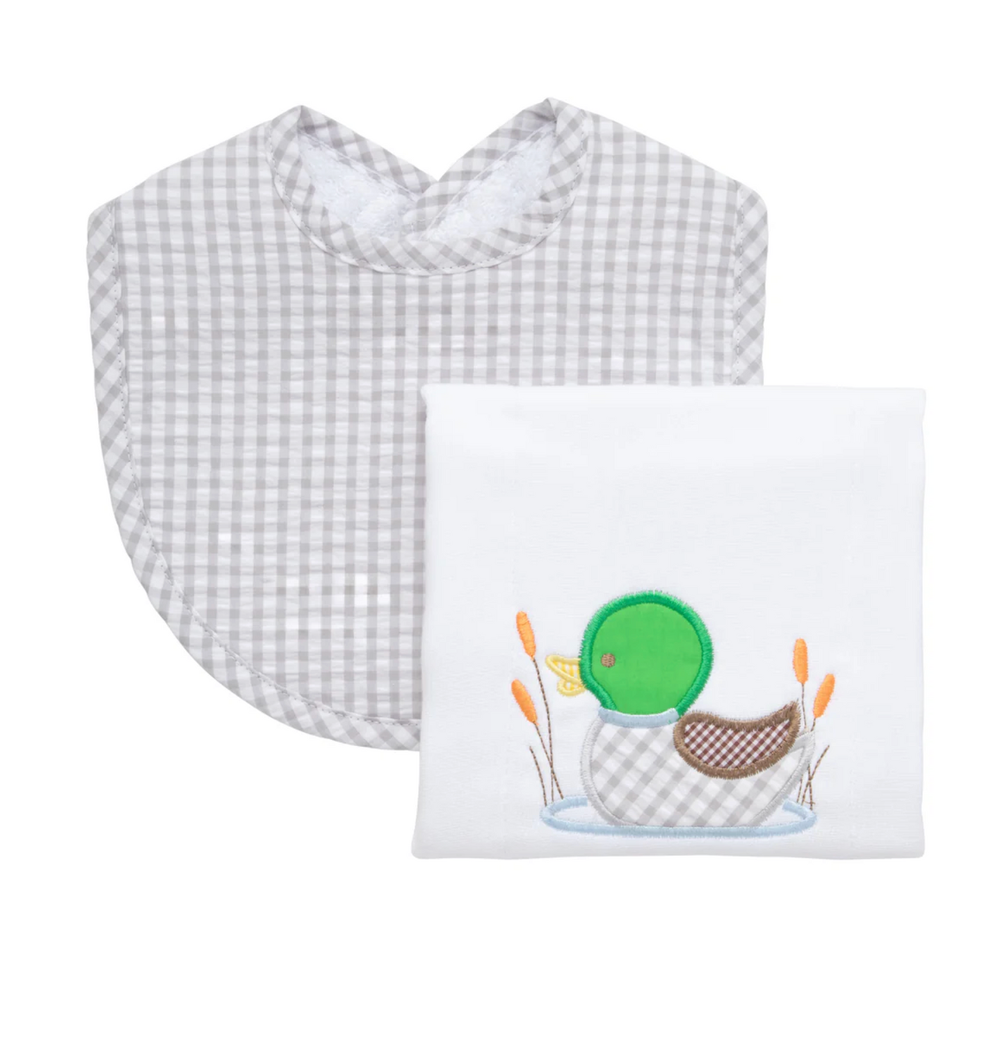 Mallard Basic Bib & Burp Boxed Set