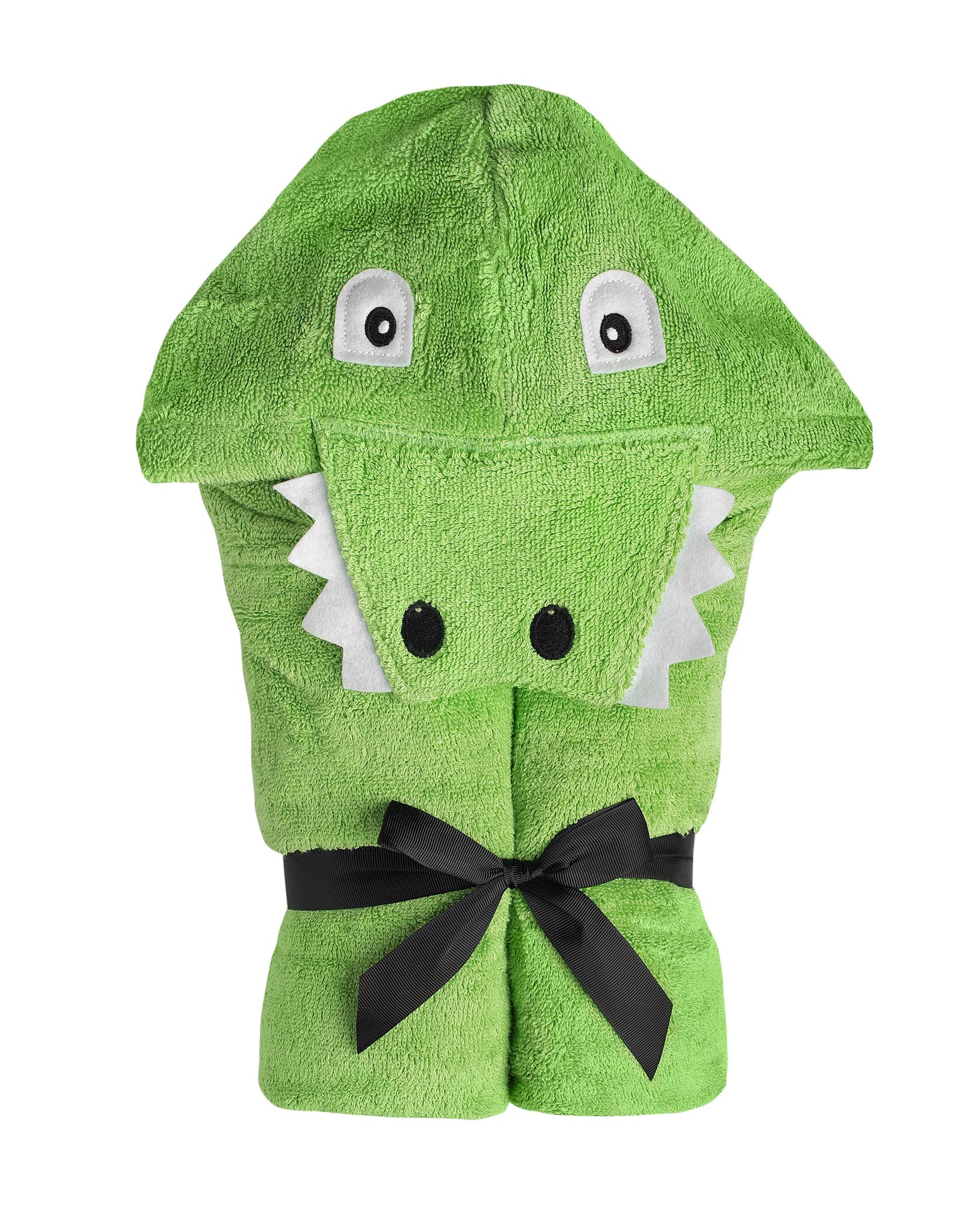Alligator Hooded Towel for toddlers ages 2 to 8 years old