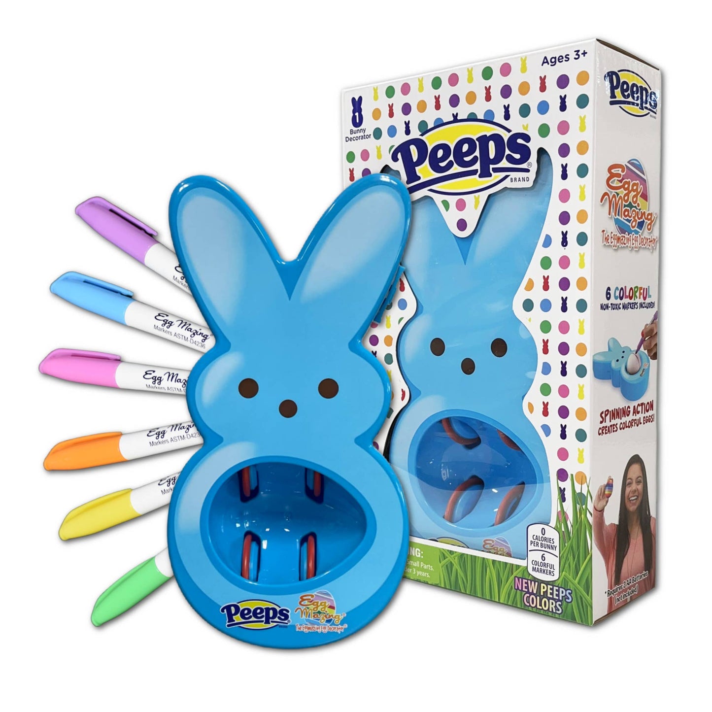 Eggmazing Egg Decorator - Blue Peeps Bunny - Easter Gift