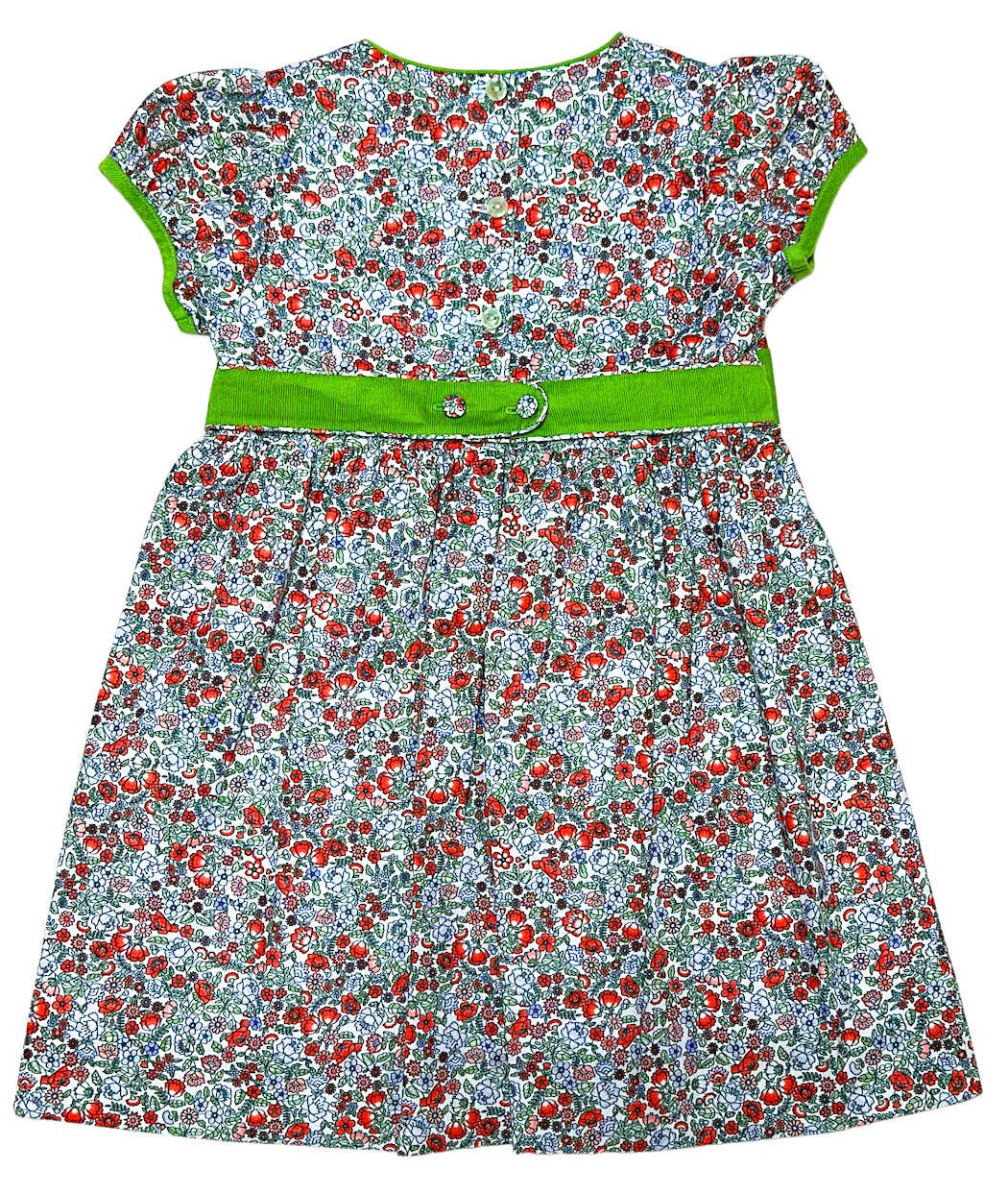 Girl's "Janelle" Classic Floral Dress