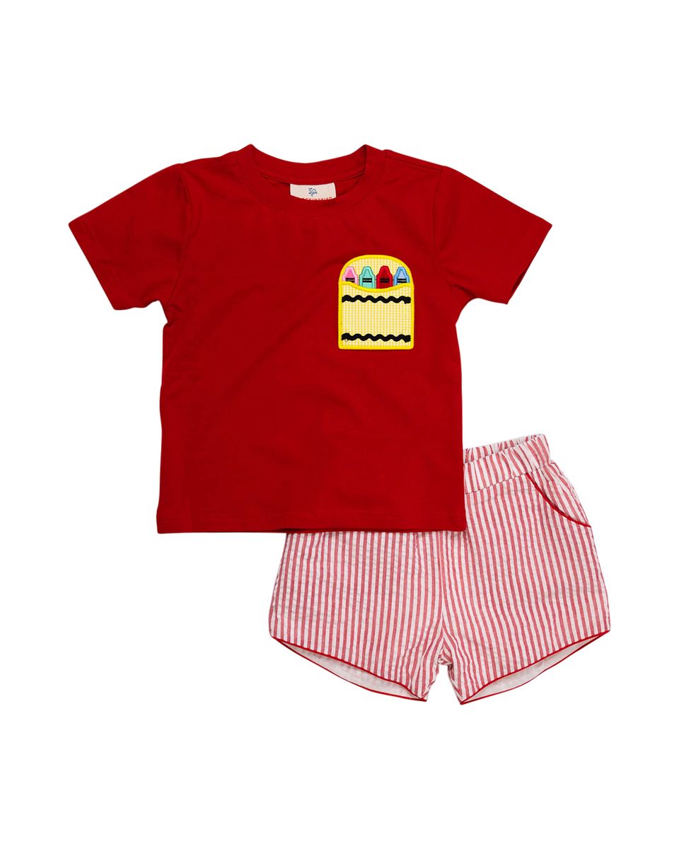 Crayon Pocket Short Set