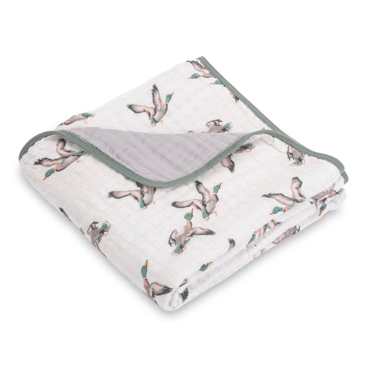 Quackin'up Baby Toddler Muslin Blanket