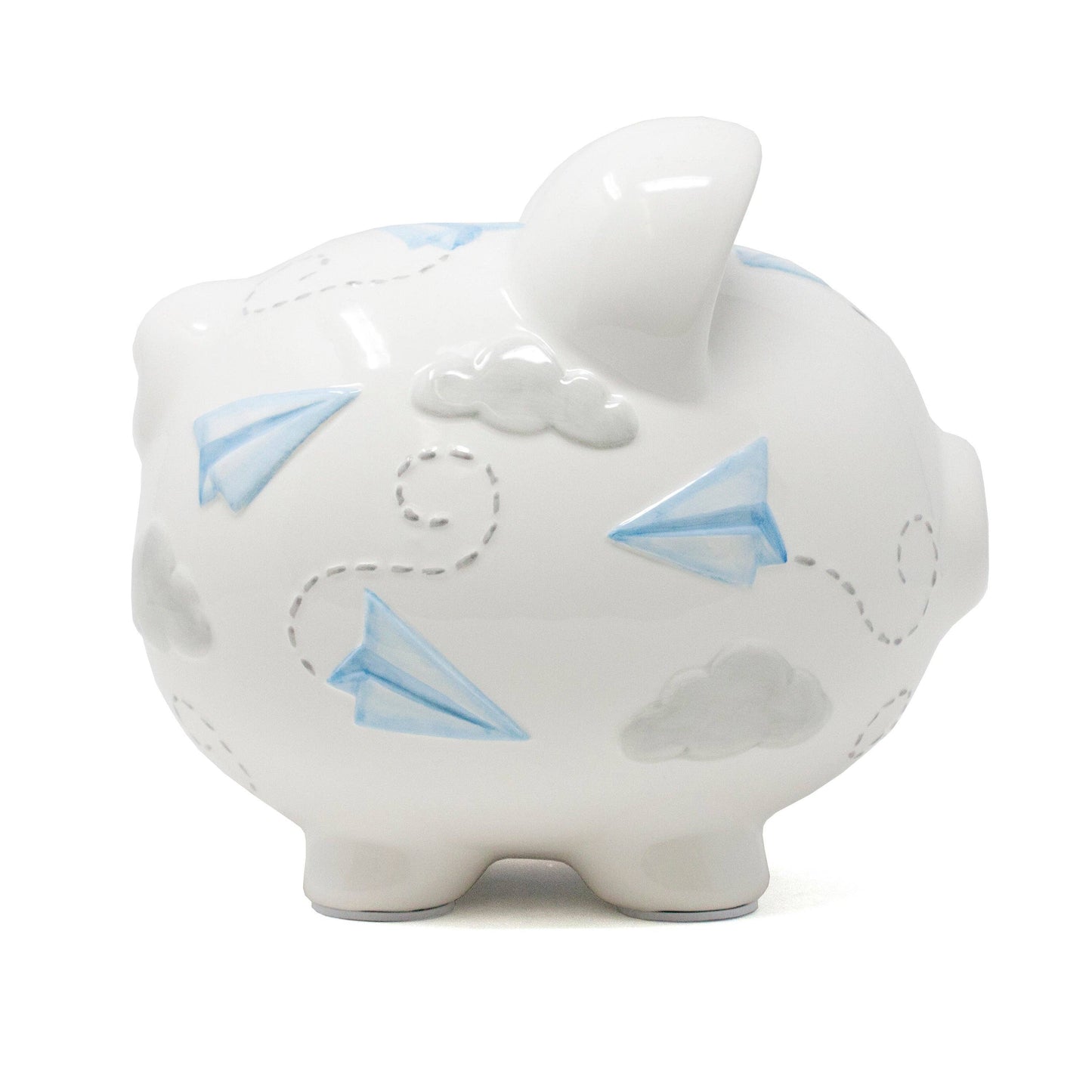 Paper Airplane Large Piggy Bank