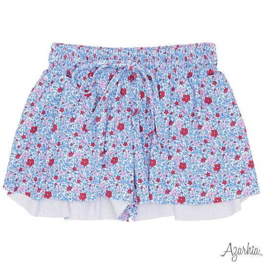 American Floral Butterfly Shorts