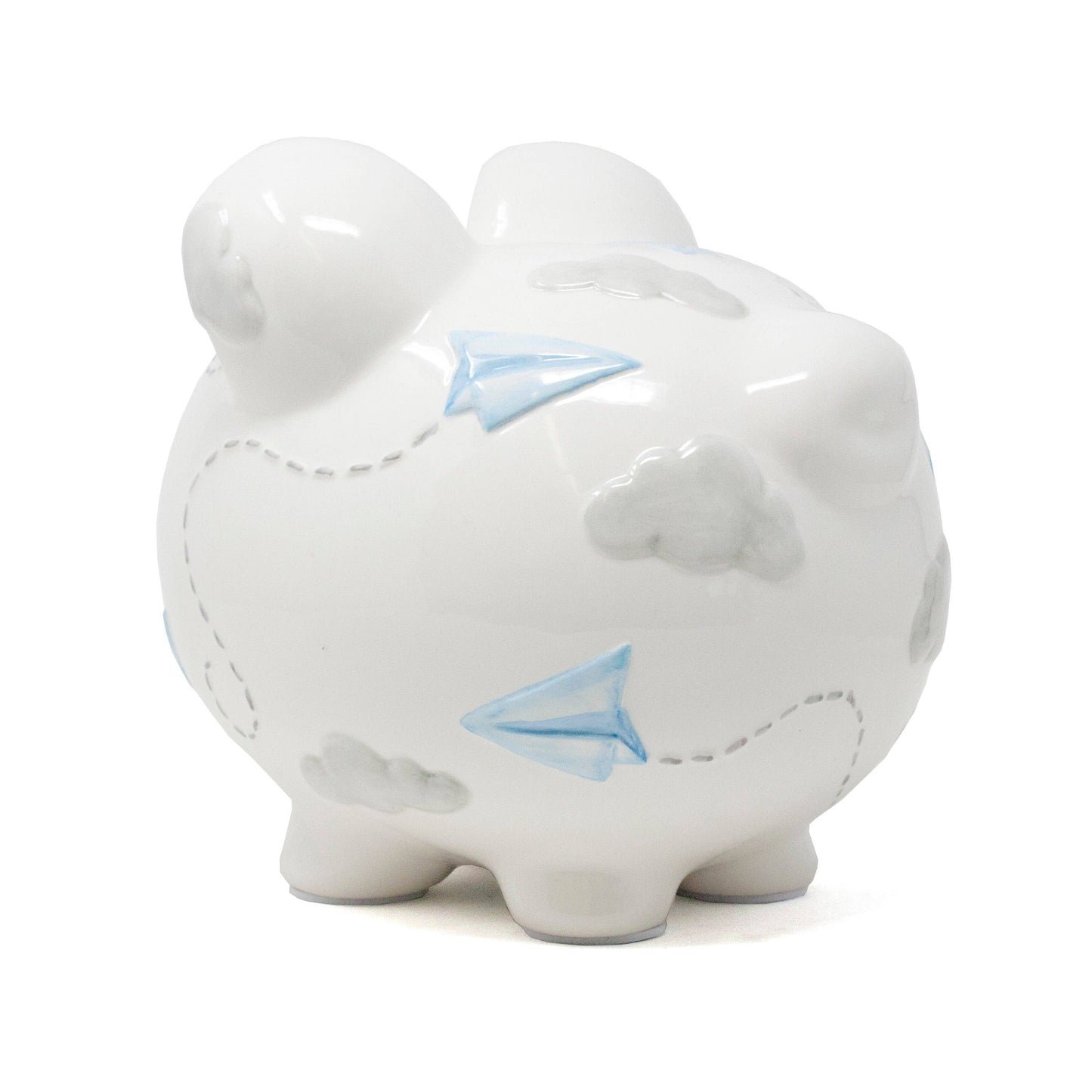 Paper Airplane Large Piggy Bank