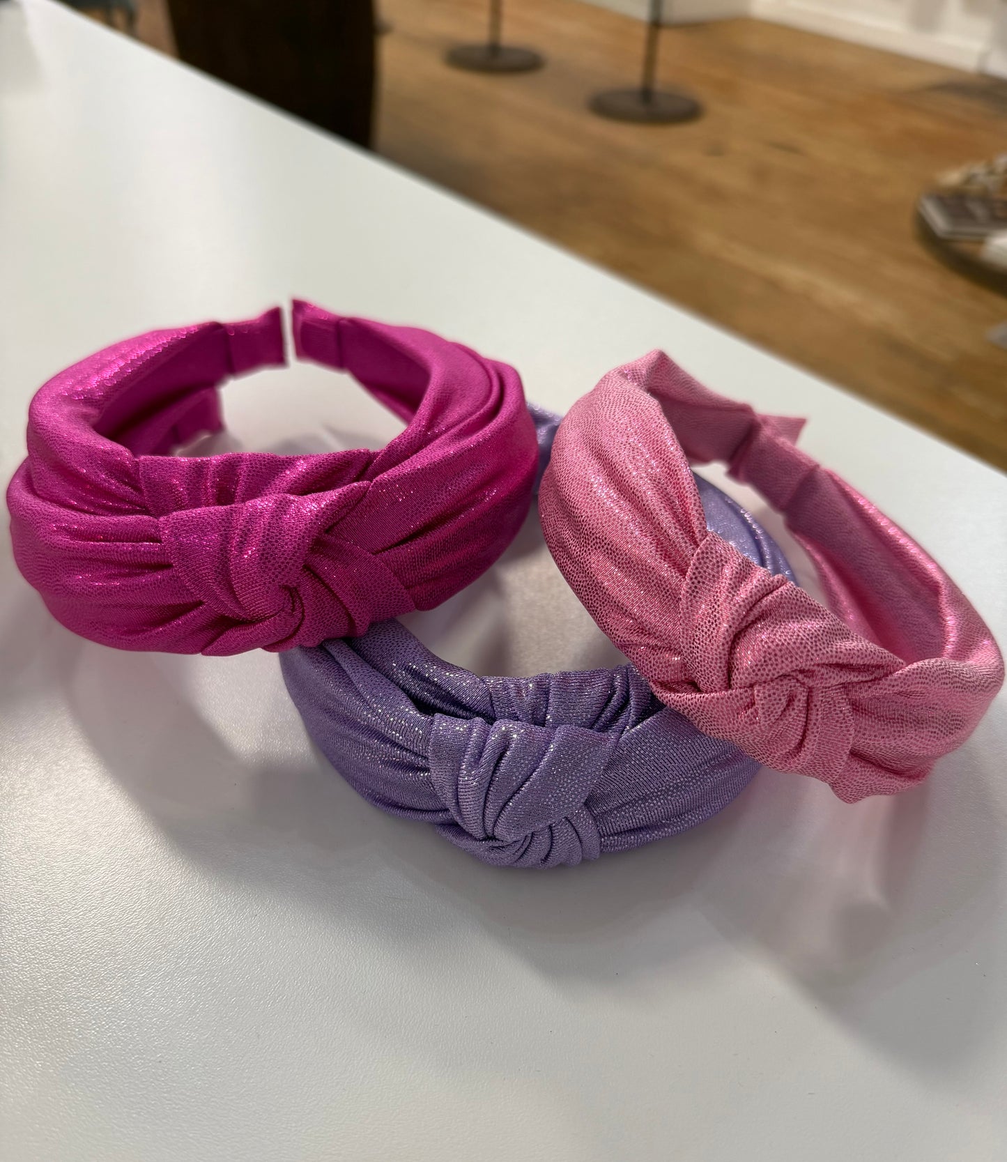 Shimmer headbands
