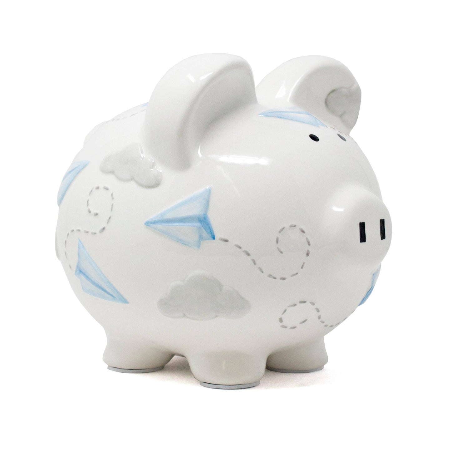 Paper Airplane Large Piggy Bank