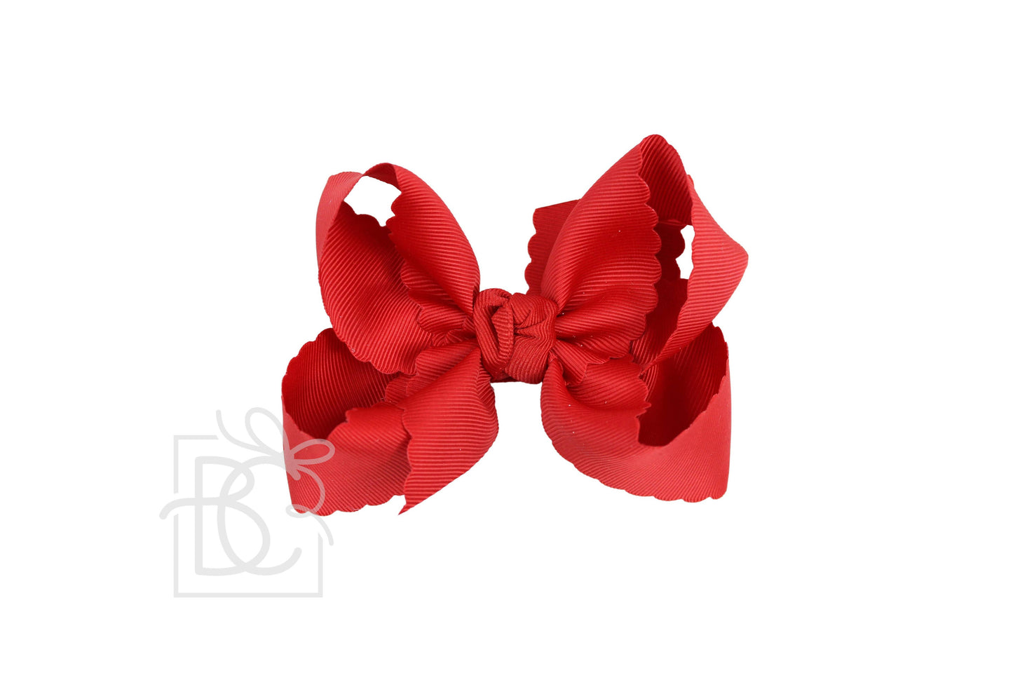 SCALLOPED EDGE BOW