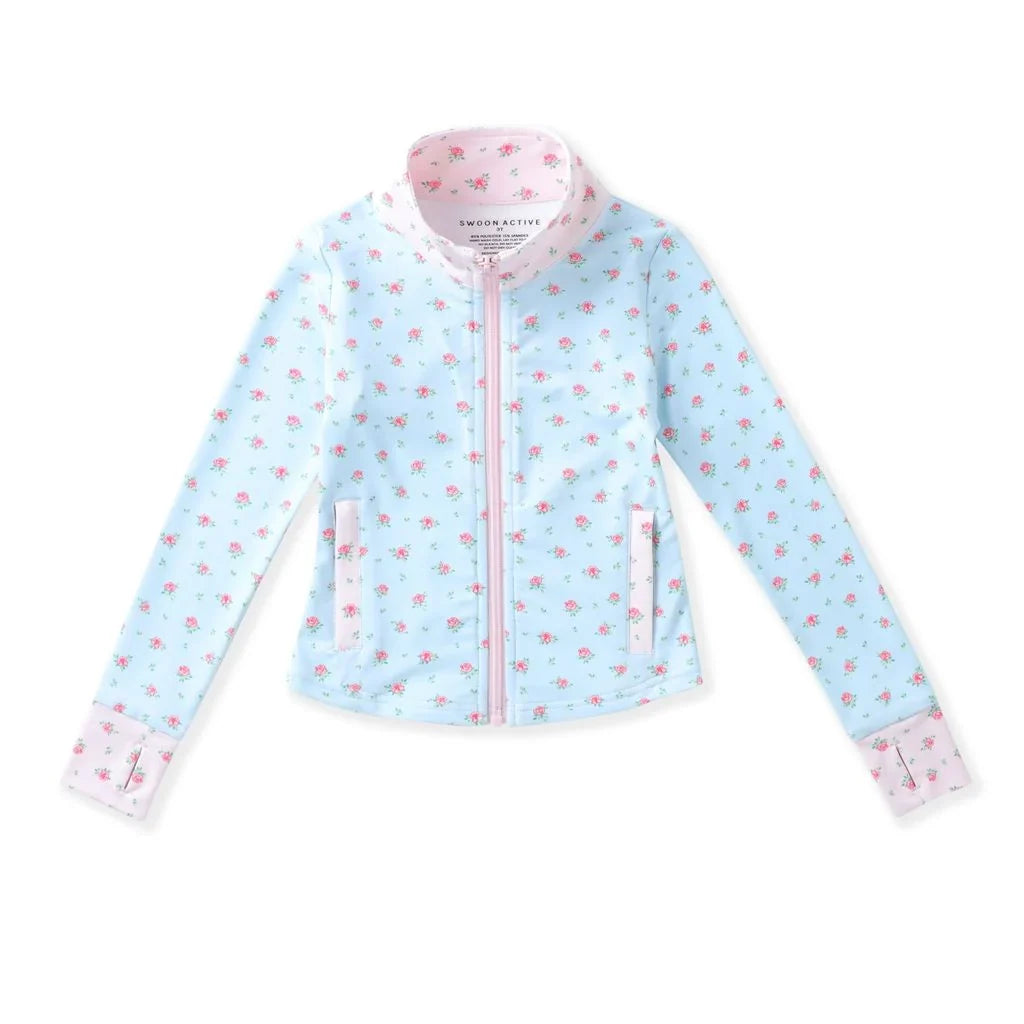 FANCY FLORAL ACTIVE JACKET