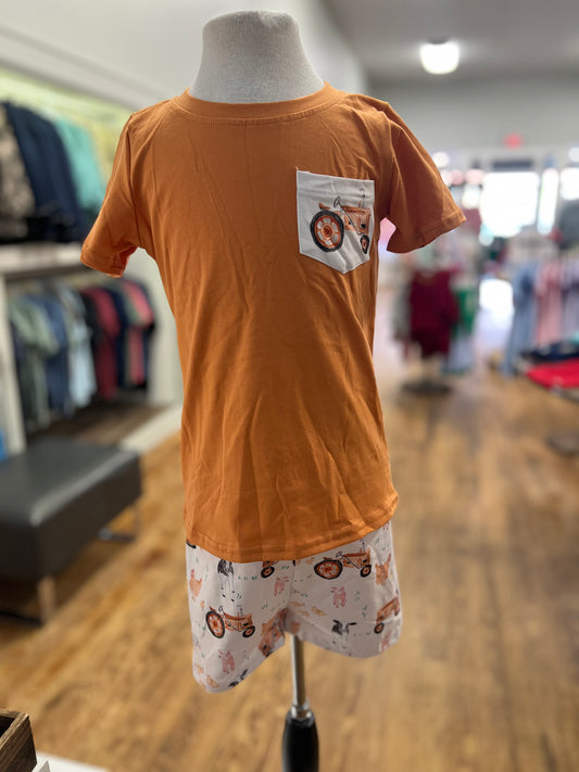 On the farm short set