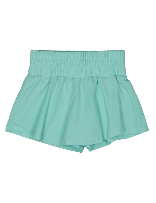 Girls Court Skort Seafoam